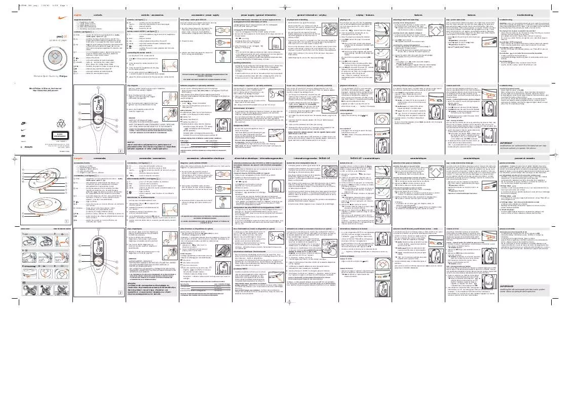 Mode d'emploi PHILIPS ACT500/00C