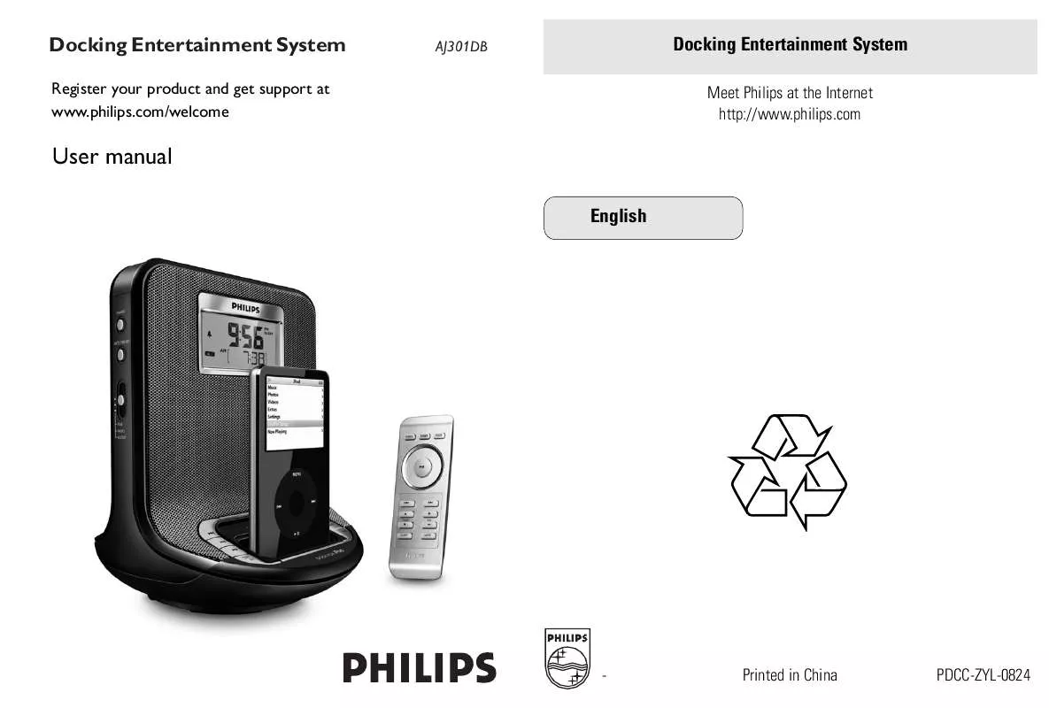 Mode d'emploi PHILIPS AJ301DB