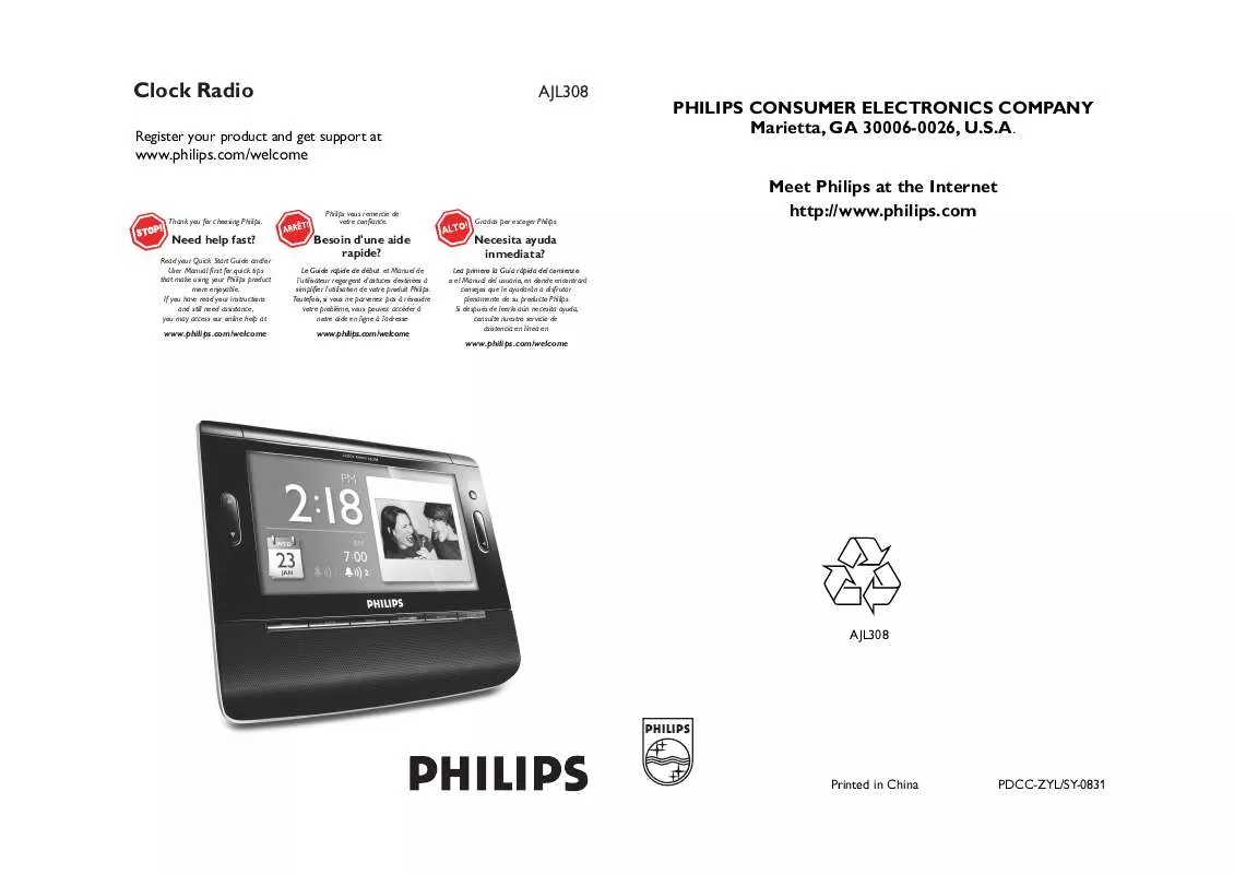 Mode d'emploi PHILIPS AJL308/37B