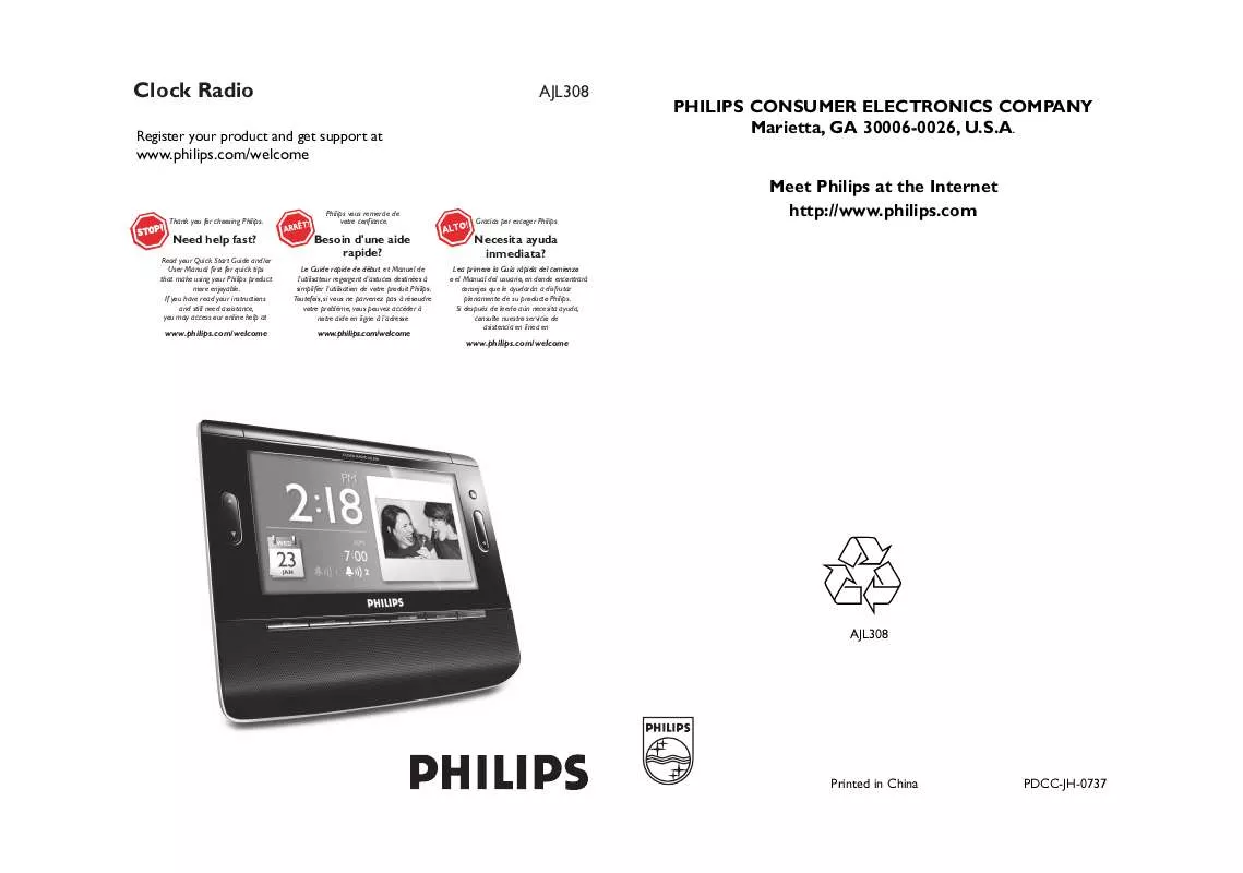 Mode d'emploi PHILIPS AJL308-37B