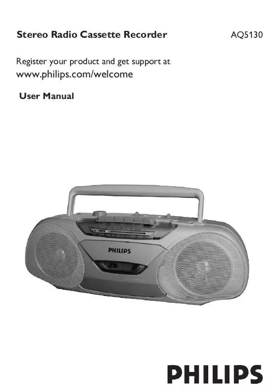 Mode d'emploi PHILIPS AQ5130