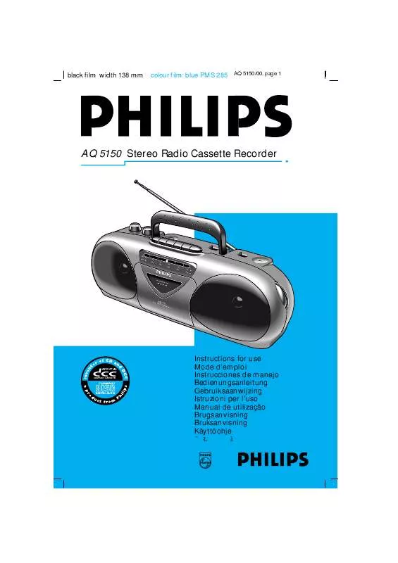 Mode d'emploi PHILIPS AQ5150/05P