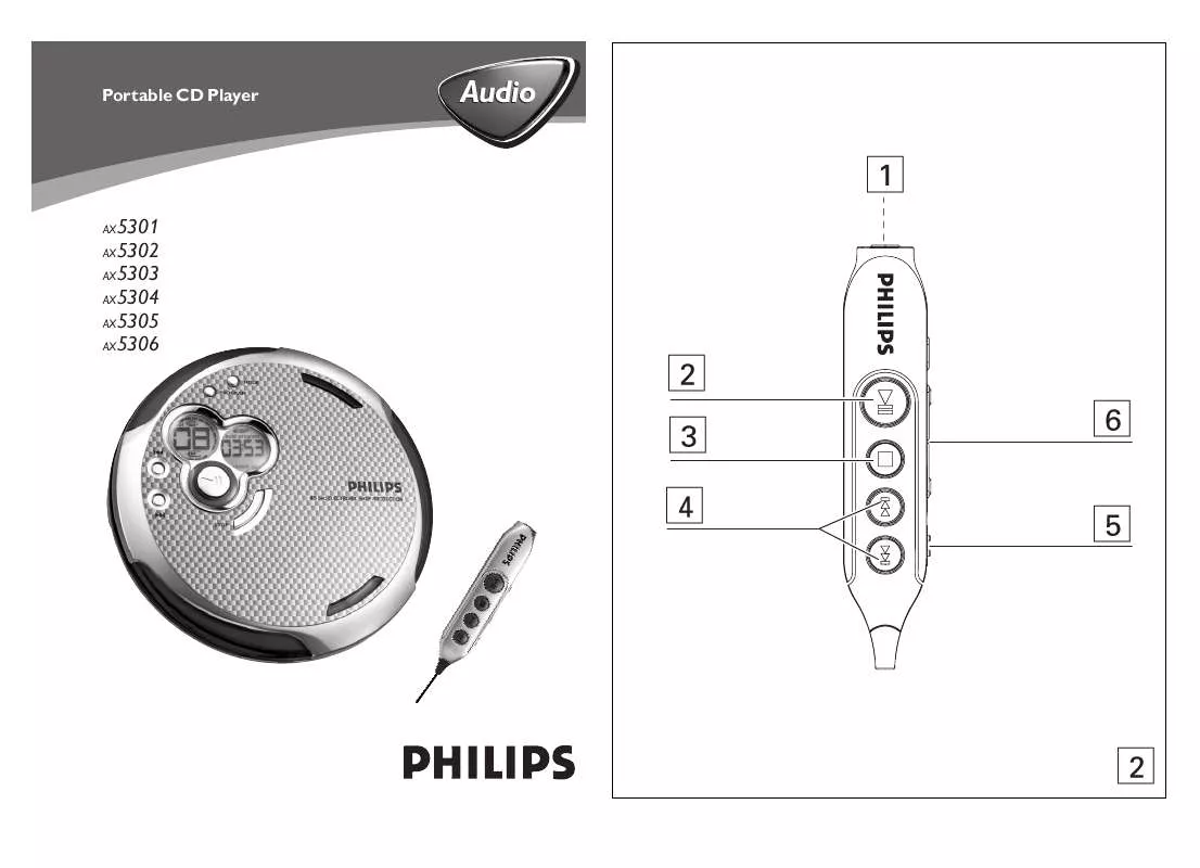 Mode d'emploi PHILIPS AX5301-05Z