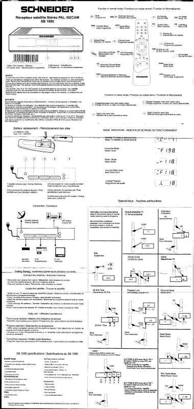 Mode d'emploi PHILIPS AZ1001