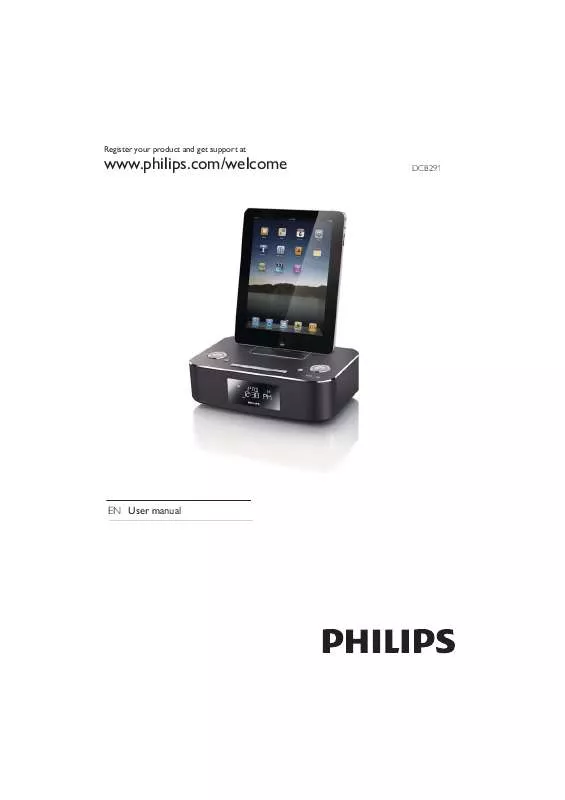 Mode d'emploi PHILIPS DCB-291