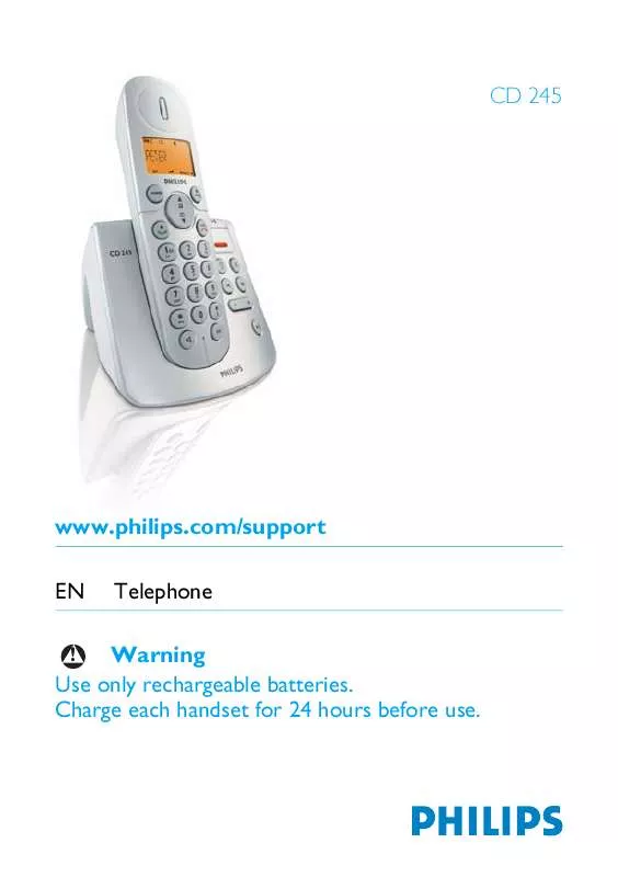 Mode d'emploi PHILIPS DCTG6251S