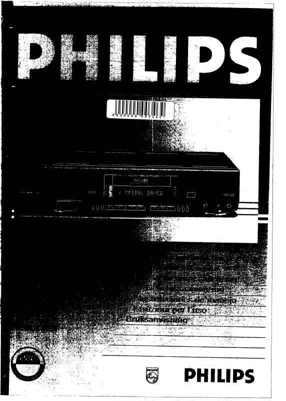 Mode d'emploi PHILIPS DIGITAL COMPACT CASS RECORDER DCC951-17S