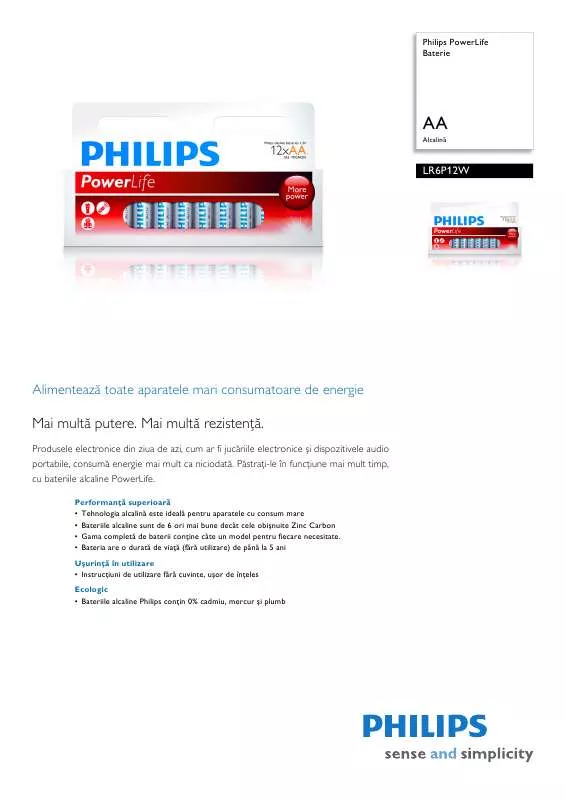 Mode d'emploi PHILIPS DLP11003