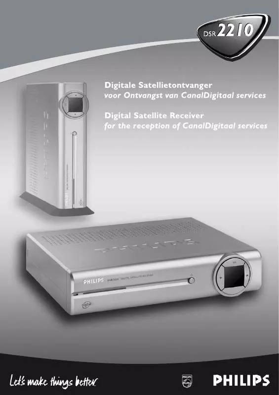 Mode d'emploi PHILIPS DSR2210