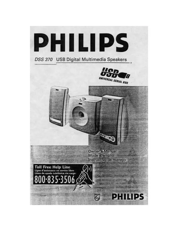 Mode d'emploi PHILIPS DSS370