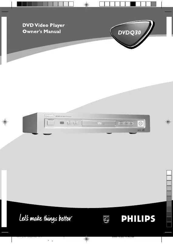 Mode d'emploi PHILIPS DVDQ30-691