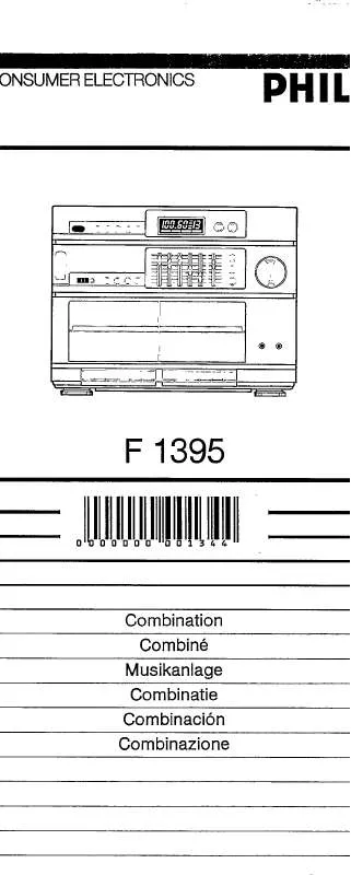 Mode d'emploi PHILIPS F1395