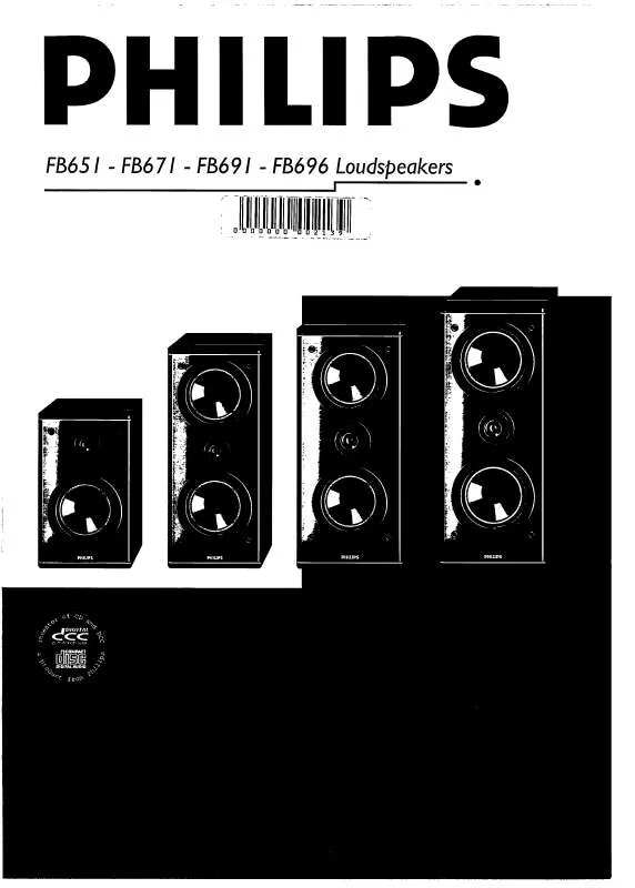 Mode d'emploi PHILIPS FB691/00B