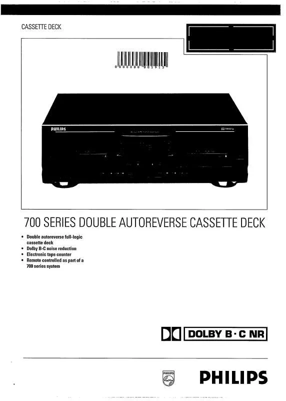 Mode d'emploi PHILIPS FC731