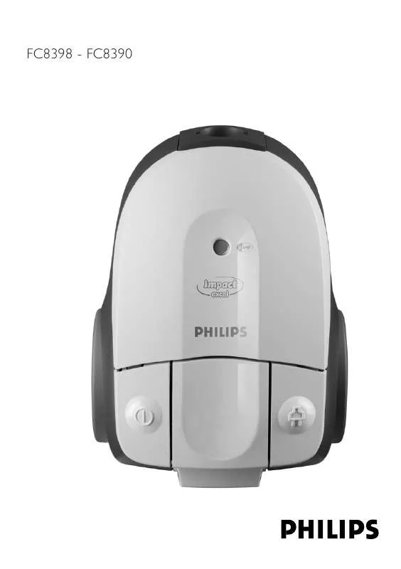 Mode d'emploi PHILIPS FC8390