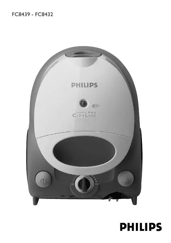 Mode d'emploi PHILIPS FC8433