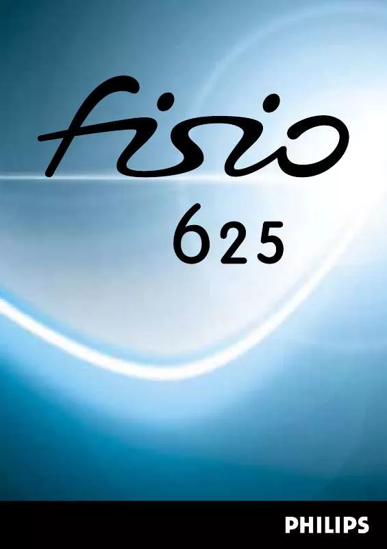 Mode d'emploi PHILIPS FISIO 625