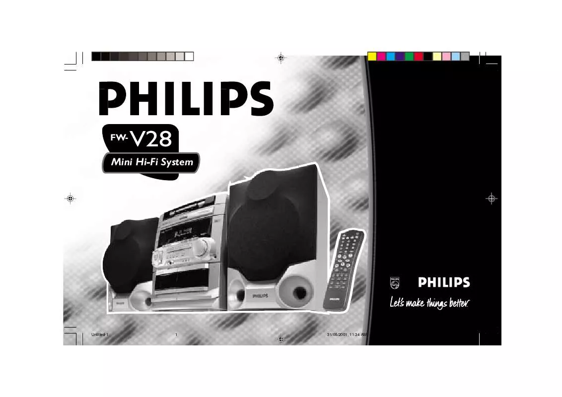 Mode d'emploi PHILIPS FW-V28