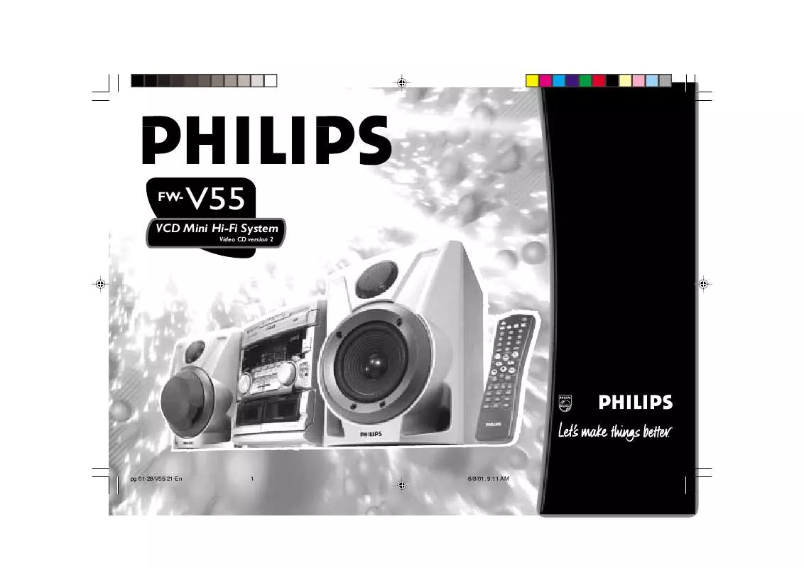 Mode d'emploi PHILIPS FW-V55