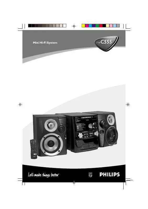 Mode d'emploi PHILIPS FW555C