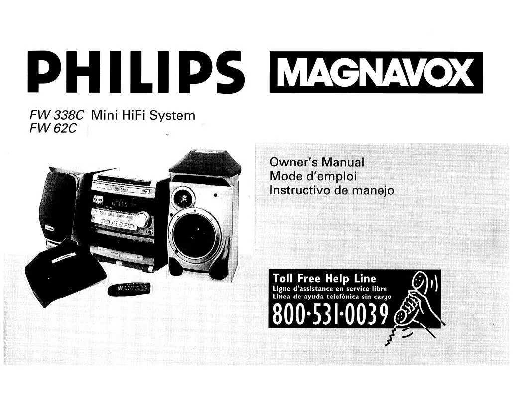 Mode d'emploi PHILIPS FW560C