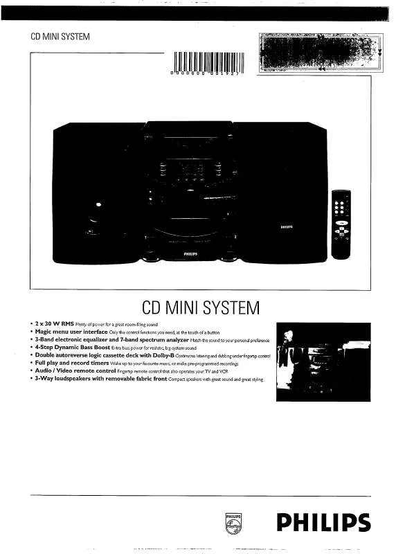 Mode d'emploi PHILIPS FW610