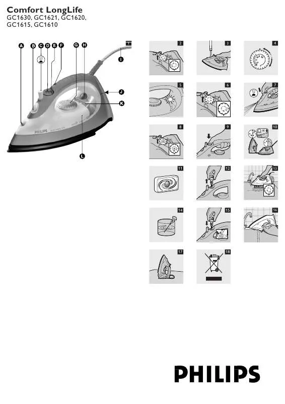 Mode d'emploi PHILIPS GC1610