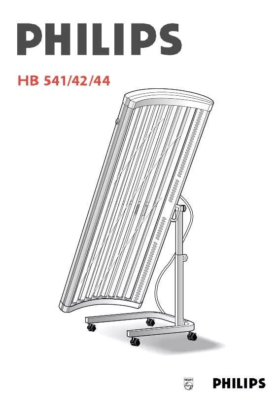 Mode d'emploi PHILIPS HB542