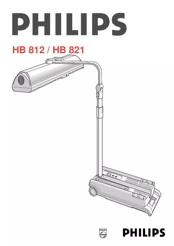 Mode d'emploi PHILIPS HB812