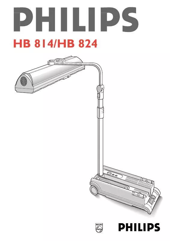 Mode d'emploi PHILIPS HB814