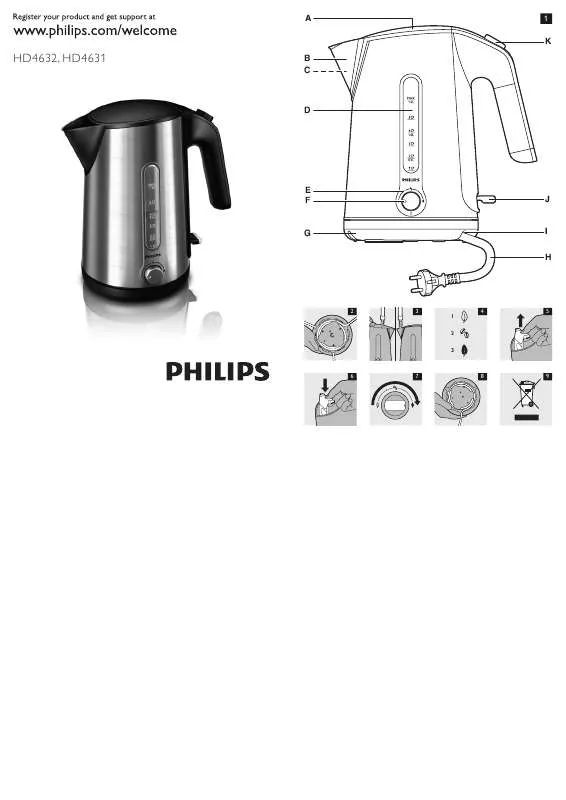 Mode d'emploi PHILIPS HD 4631