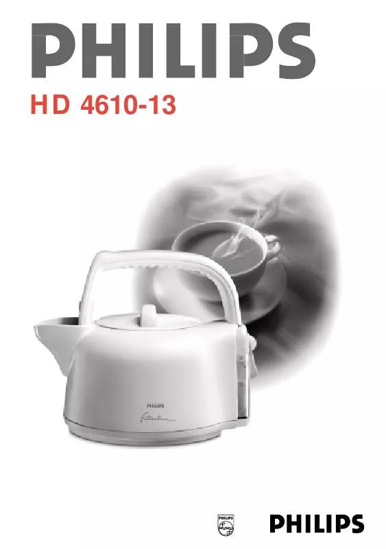 Mode d'emploi PHILIPS HD4610