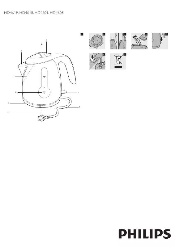 Mode d'emploi PHILIPS HD 4619