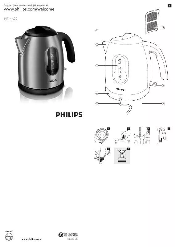 Mode d'emploi PHILIPS HD-4622