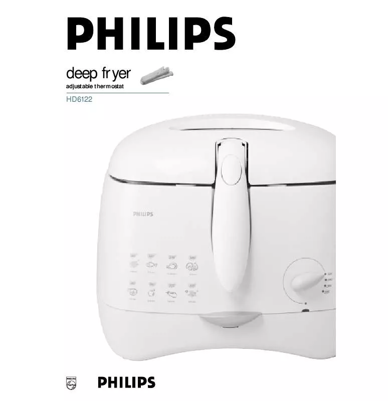 Mode d'emploi PHILIPS HD6122