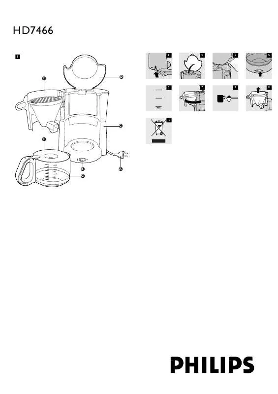 Mode d'emploi PHILIPS HD7466