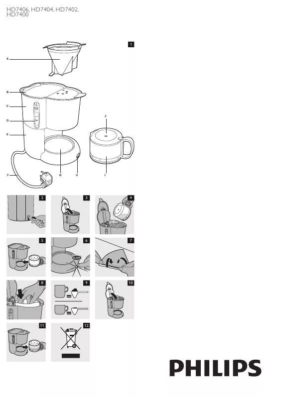 Mode d'emploi PHILIPS HD 7908