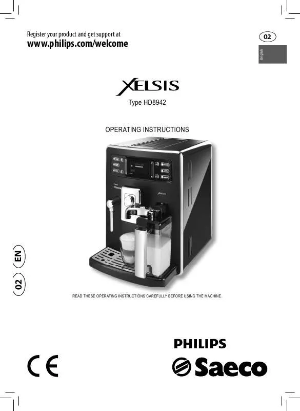 Mode d'emploi PHILIPS HD-8833