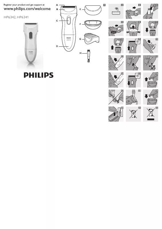 Mode d'emploi PHILIPS HP 6341