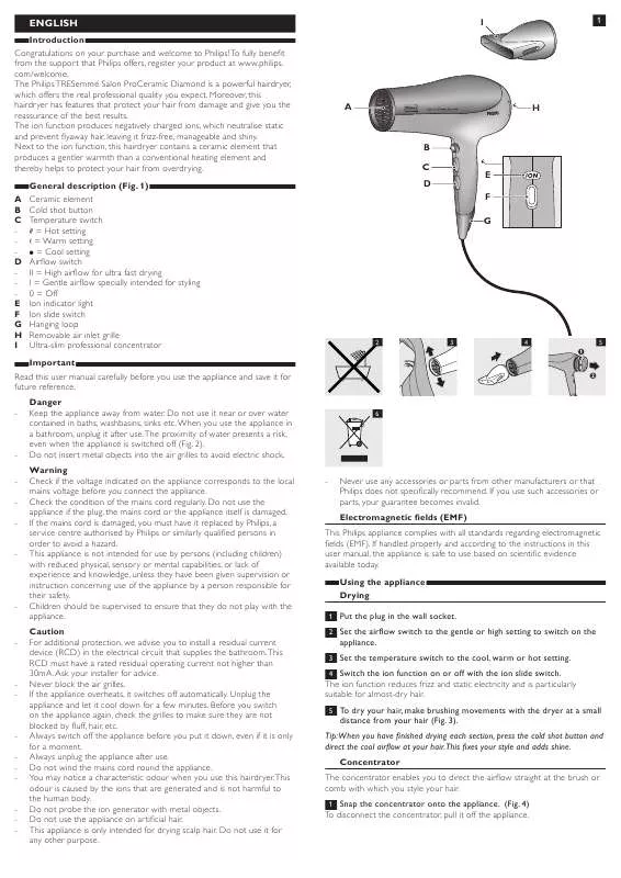 Mode d'emploi PHILIPS HP4991