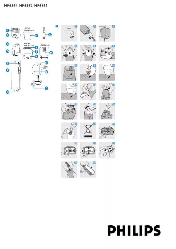 Mode d'emploi PHILIPS HP6362