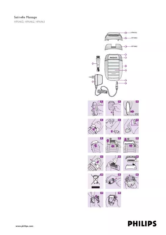 Mode d'emploi PHILIPS HP6461