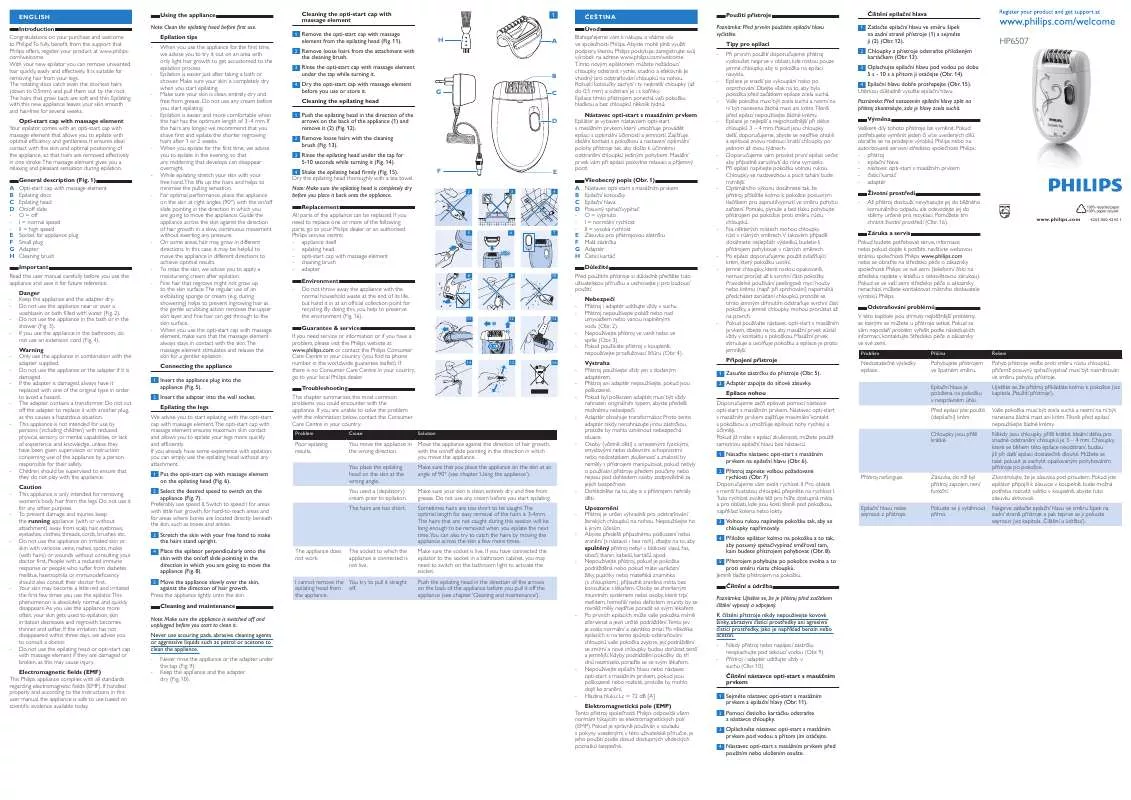 Mode d'emploi PHILIPS HP-6507