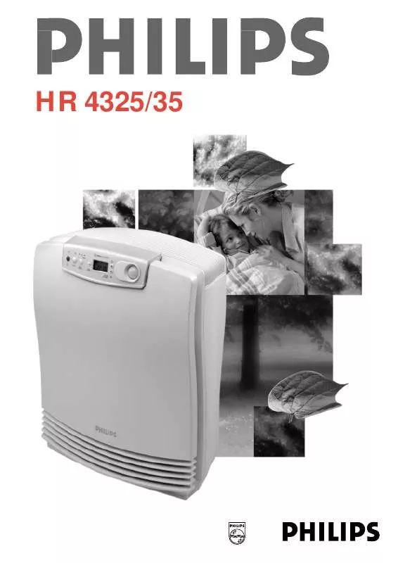 Mode d'emploi PHILIPS HR4325