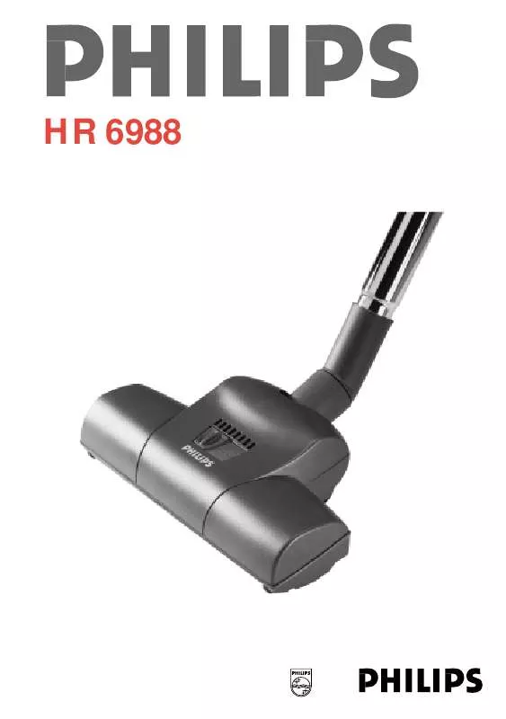 Mode d'emploi PHILIPS HR6988