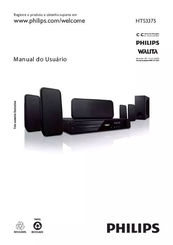 Mode d'emploi PHILIPS HTS3375X