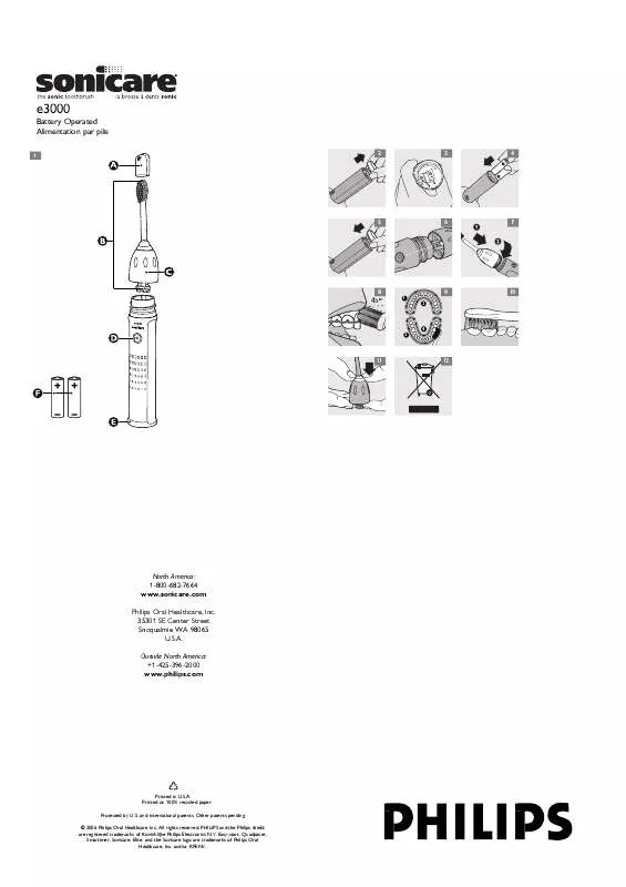 Mode d'emploi PHILIPS HX3351