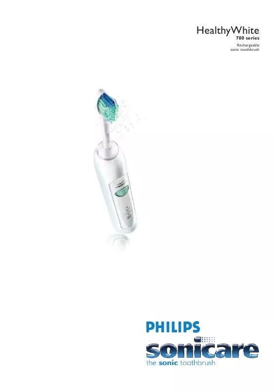 Mode d'emploi PHILIPS HX-6733