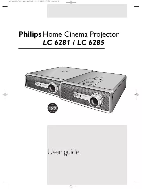 Mode d'emploi PHILIPS LC6285