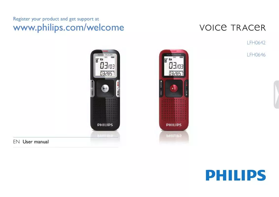 Mode d'emploi PHILIPS LFH0642